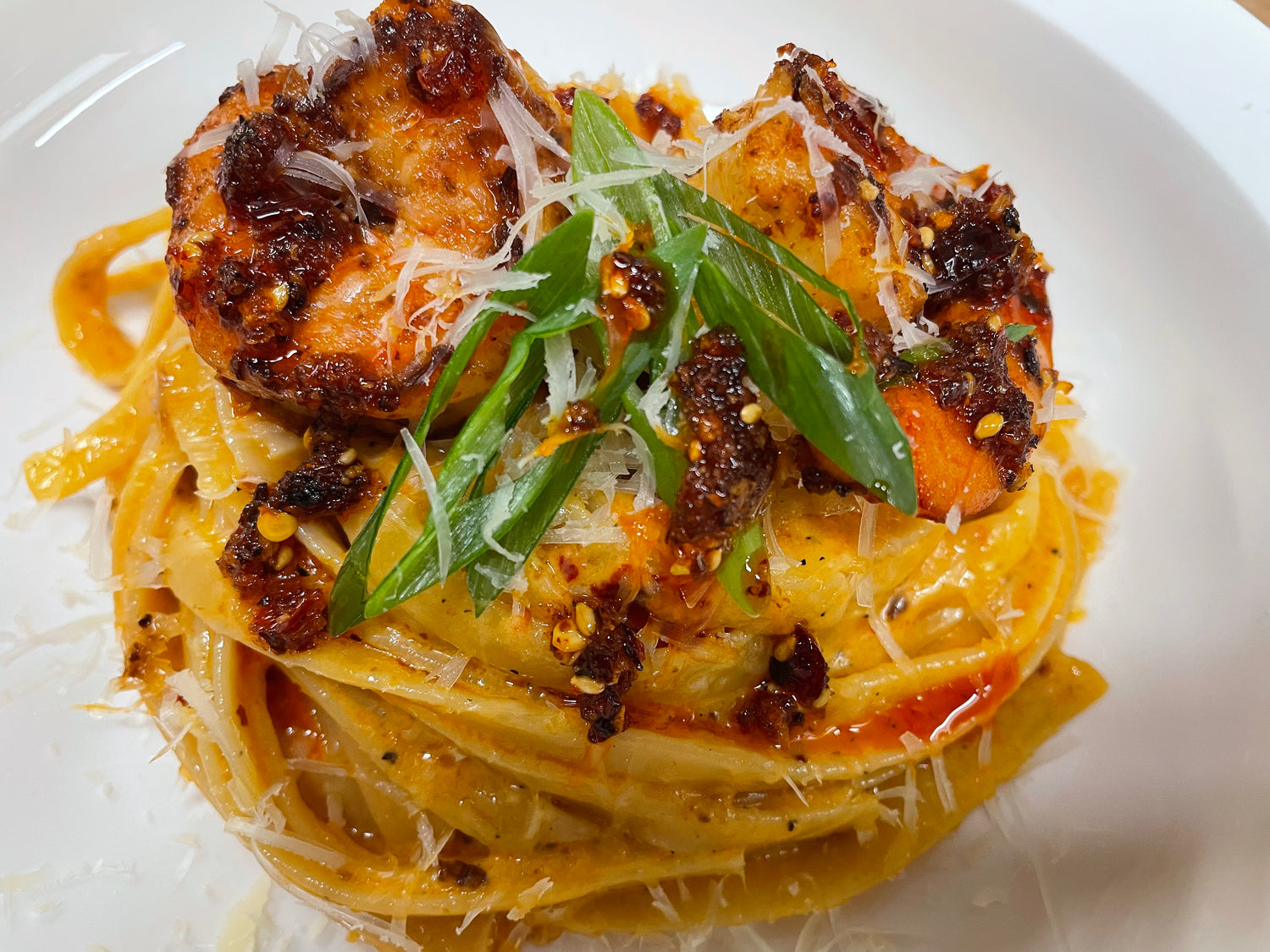 Shrimp Kimchi Crisp Pasta (VERY LIMITED)